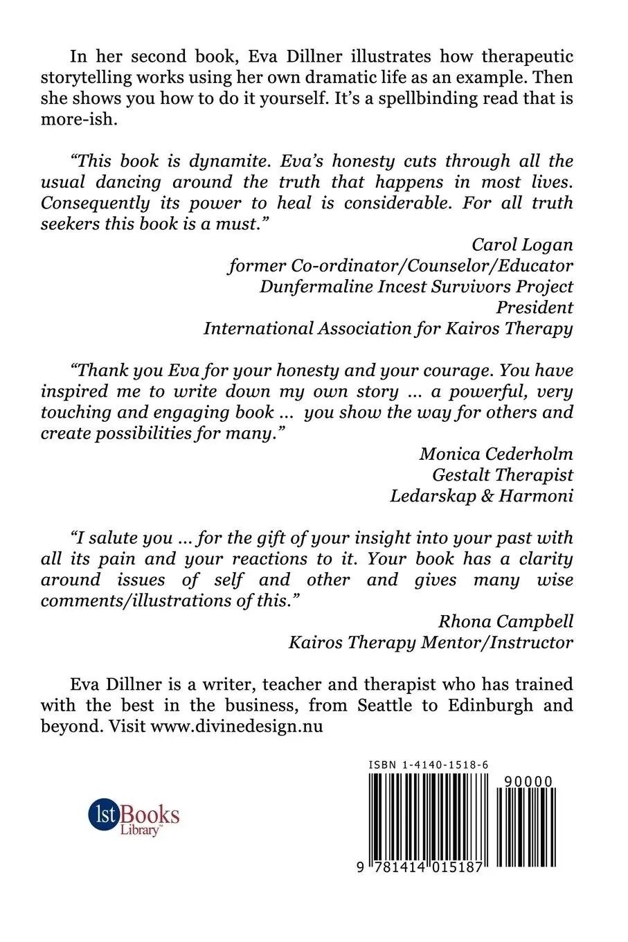 Rückseite: 9781414015187 | The Naked Truth | Eva Dillner | Taschenbuch | Kartoniert / Broschiert