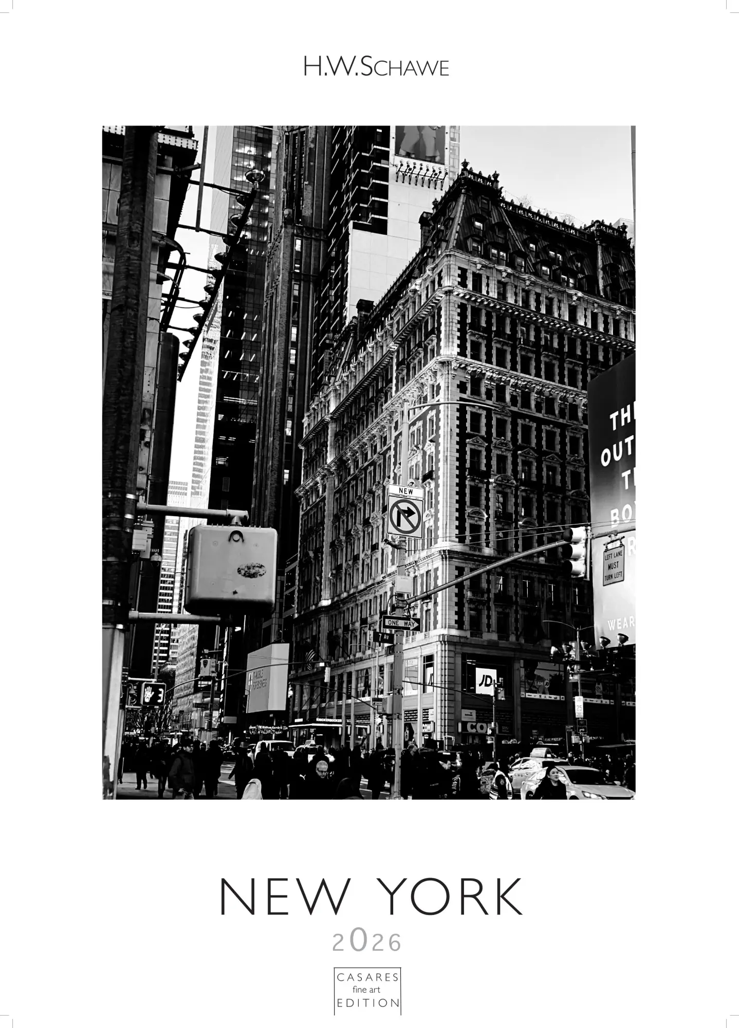 Cover: 9781835245187 | New York schwarz-weiss 2026 S 29x21cm - Eleganter...