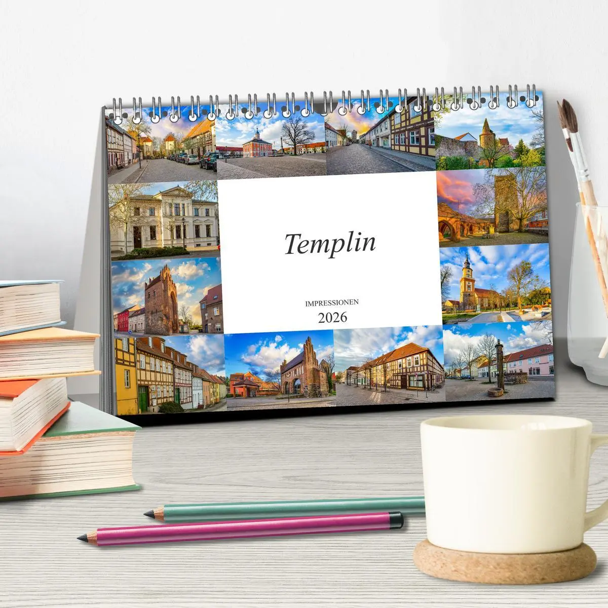 Bild: 9783457795187 | Templin Impressionen (Tischkalender 2026 DIN A5 quer), CALVENDO...