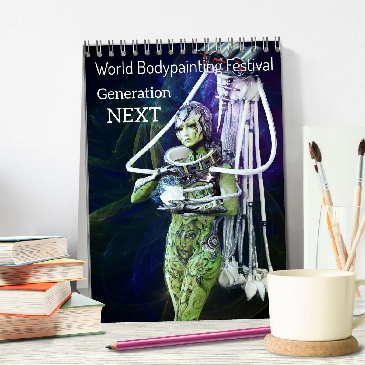 Bild: 9783569355187 | World Bodypainting Festival: Generation NEXT (Tischkalender 2027...
