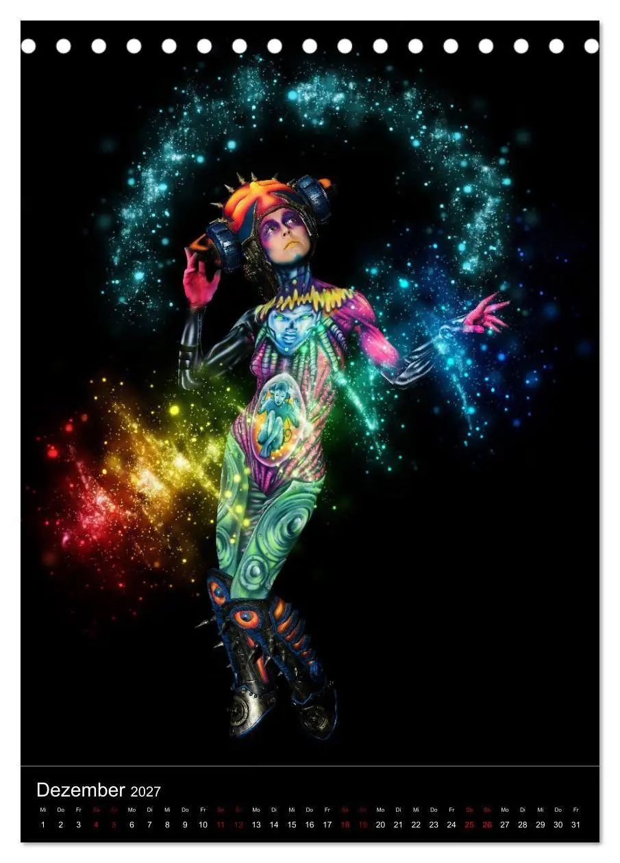Bild: 9783569355187 | World Bodypainting Festival: Generation NEXT (Tischkalender 2027...