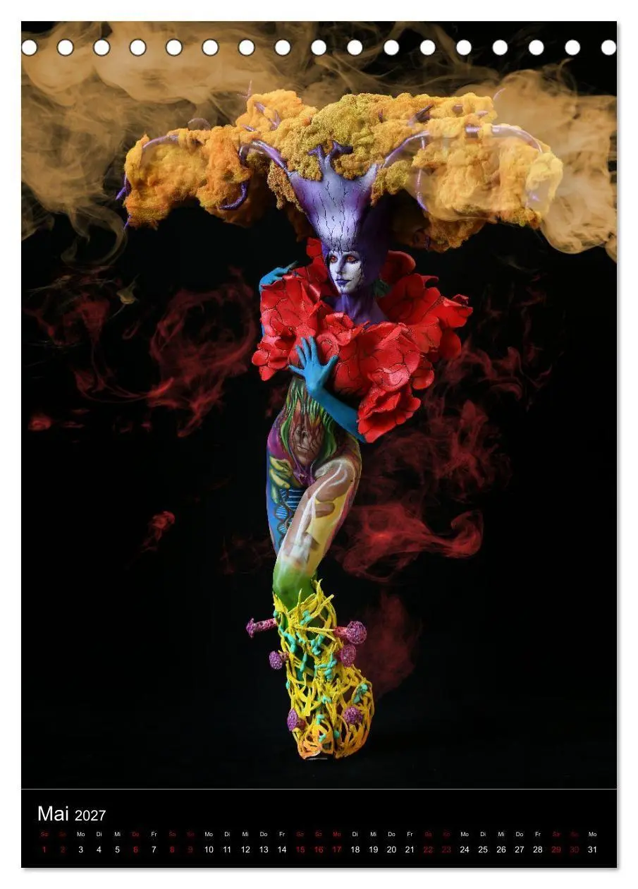 Bild: 9783569355187 | World Bodypainting Festival: Generation NEXT (Tischkalender 2027...