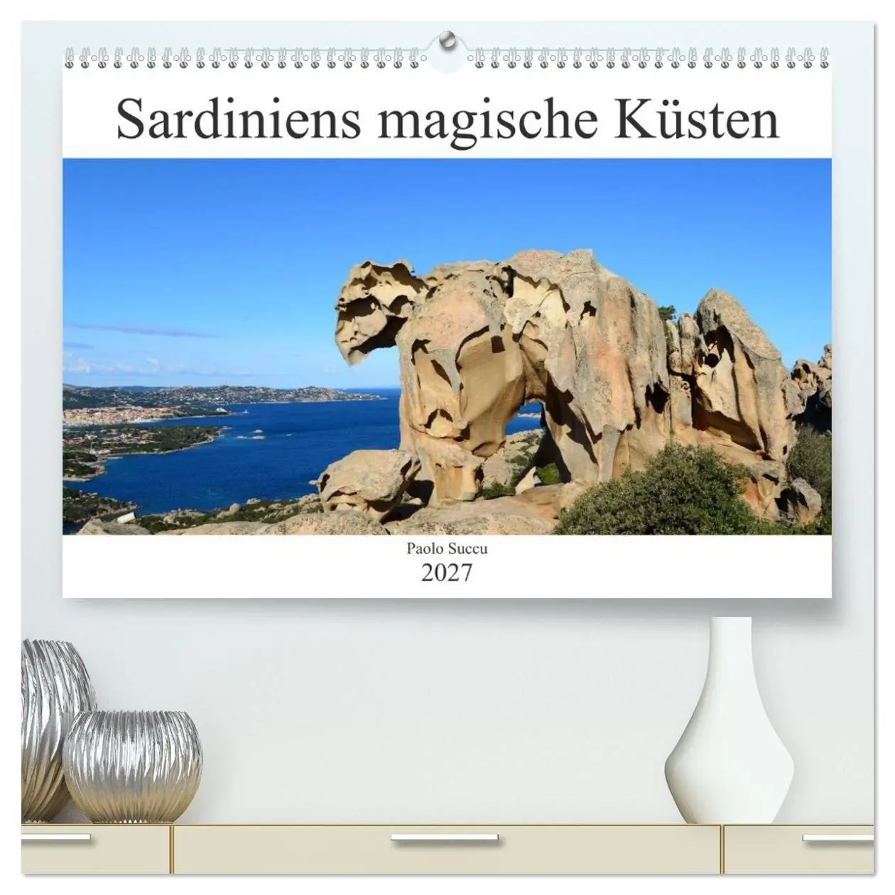 Cover: 9783569975187 | Sardiniens magische Küsten (hochwertiger Premium Wandkalender 2027...