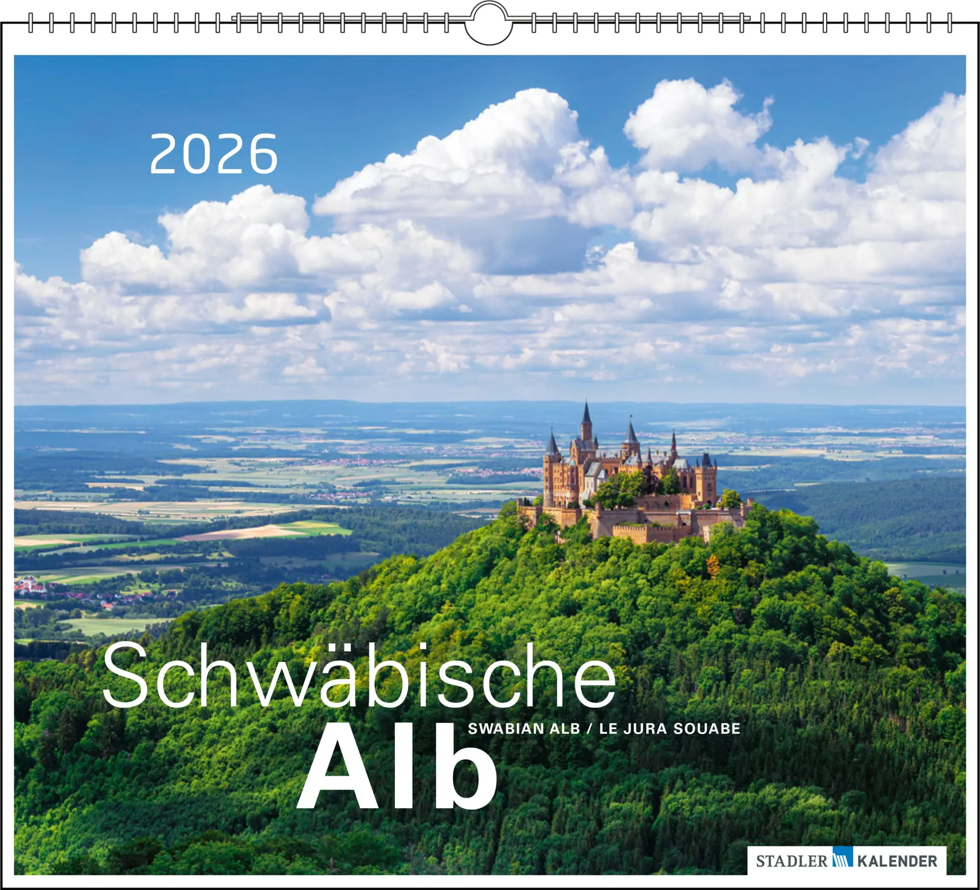 Cover: 9783861925187 | Schwäbische Alb 2026 | verschiedene Fotografen | Kalender | XIII