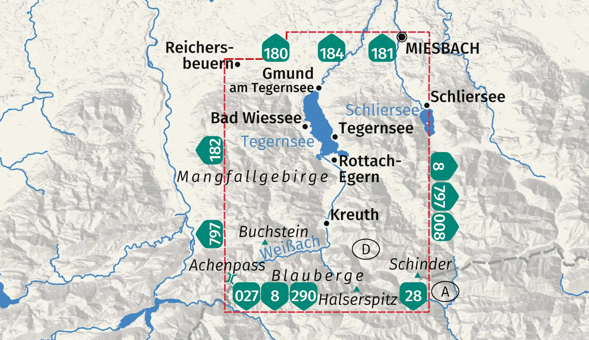 Bild: 9783991545187 | KOMPASS Wanderkarte 08 Tegernseer Tal 1:25.000 | (Land-)Karte | 2026