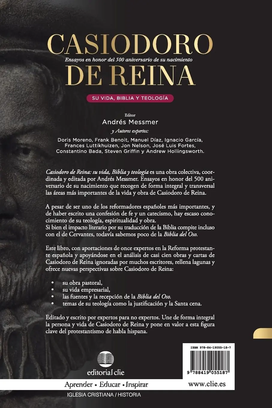 Rückseite: 9788419055187 | Casiodoro de Reina | Andrés Messmer | Taschenbuch | Spanisch | 2023