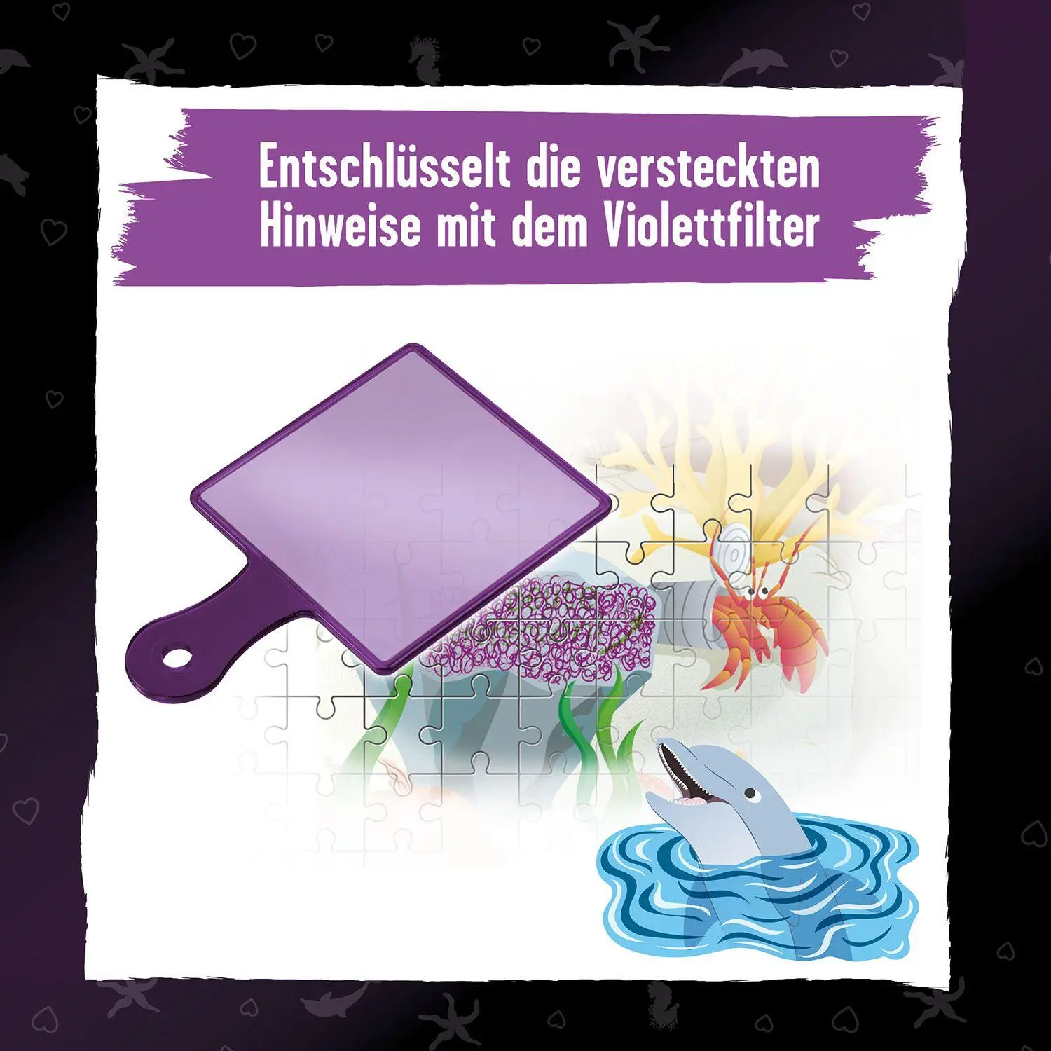 Bild: 4002051685287 | Krimi-Puzzle: Die drei !!! - Der Schatz der Delfine | Spiel | Spiel