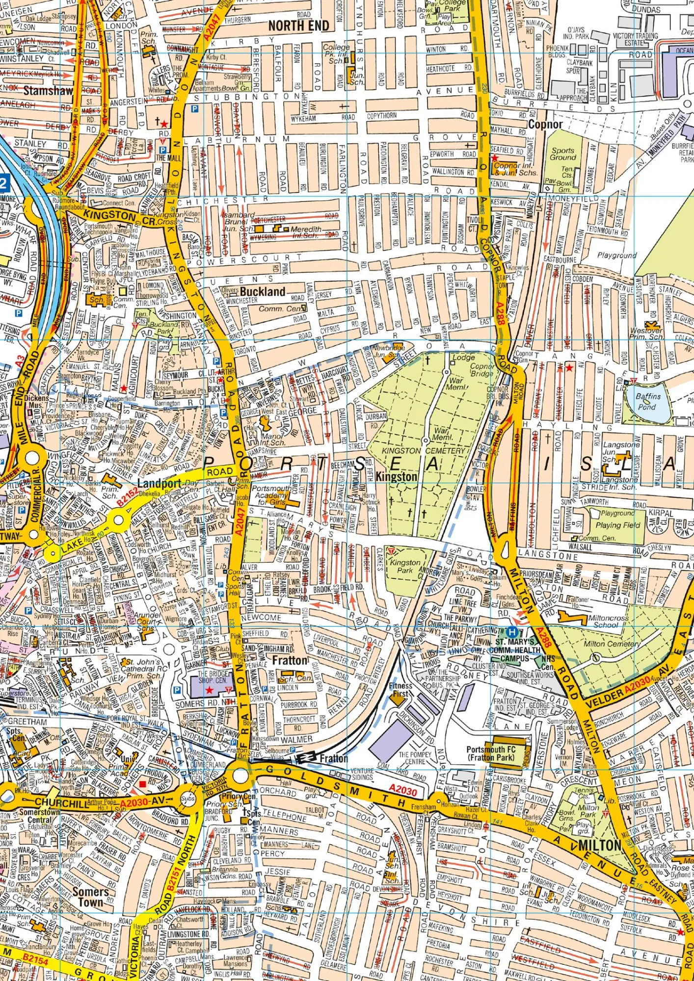 Bild: 9780008445287 | Portsmouth Pocket Street Map | A-Z Maps | Buch | Karte/Landkarte