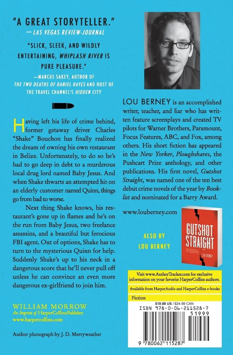Rückseite: 9780062115287 | Whiplash River | Lou Berney | Taschenbuch | Englisch | 2022