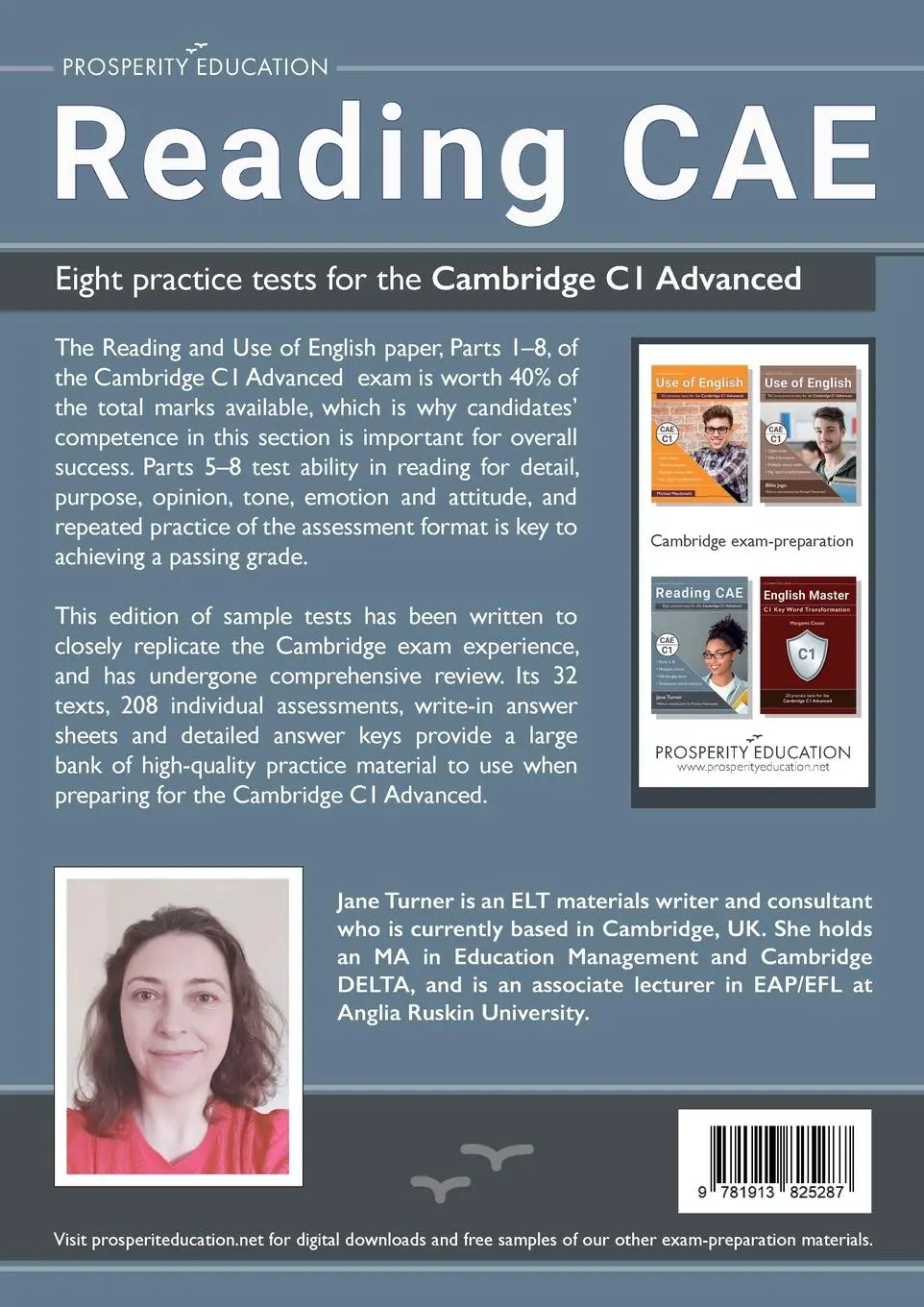 Rückseite: 9781913825287 | Reading Advanced | Eight practice tests for the Cambridge C1 Advanced
