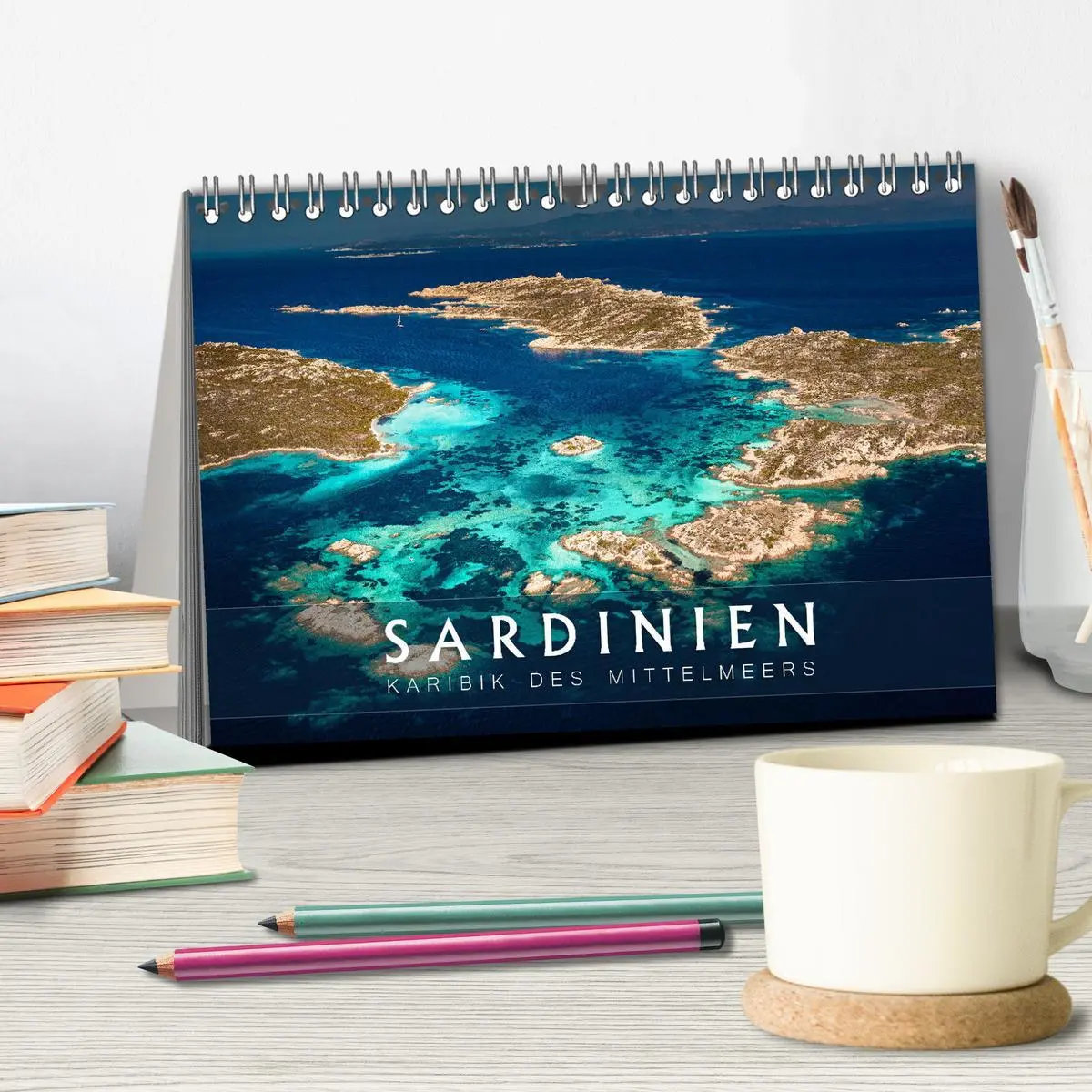 Bild: 9783457305287 | Sardinien - Karibik des Mittelmeers (Tischkalender 2026 DIN A5...