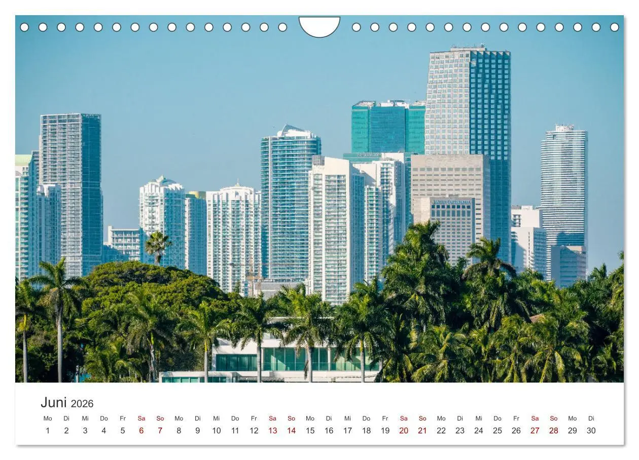 Bild: 9783457615287 | Miami - Gateway to the Americas (Wandkalender 2026 DIN A4 quer),...