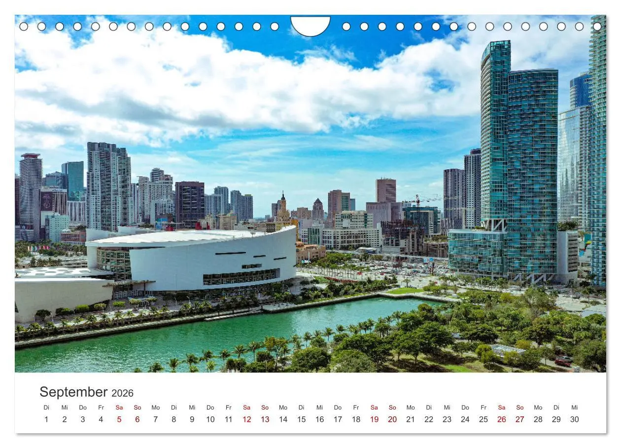 Bild: 9783457615287 | Miami - Gateway to the Americas (Wandkalender 2026 DIN A4 quer),...