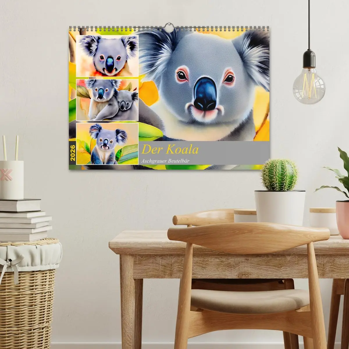 Bild: 9783457855287 | Der Koala 2026. Aschgrauer Beutelbär (Wandkalender 2026 DIN A3...