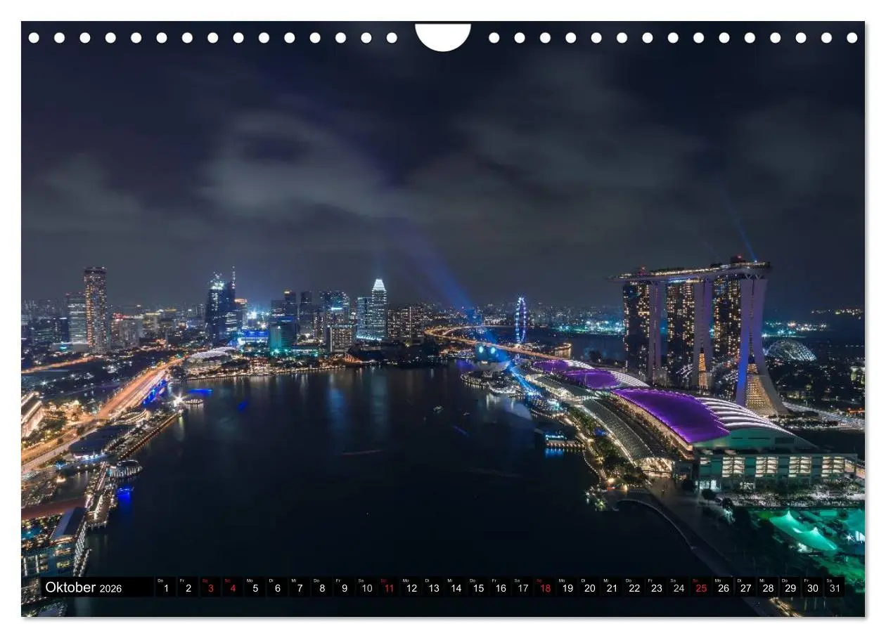 Bild: 9783516015287 | Städte Südostasiens - Singapur &amp; Kuala Lumpur (Wandkalender 2026...