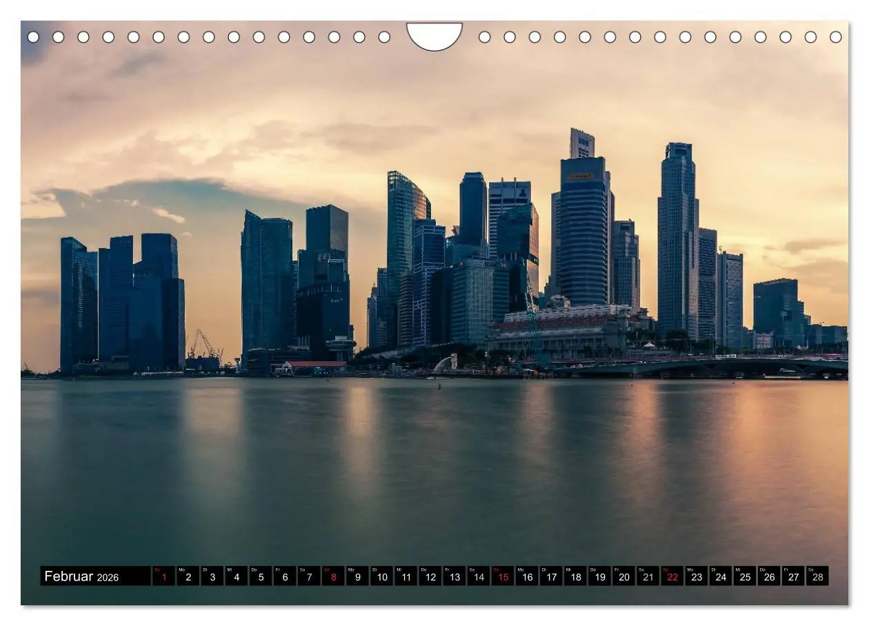 Bild: 9783516015287 | Städte Südostasiens - Singapur &amp; Kuala Lumpur (Wandkalender 2026...