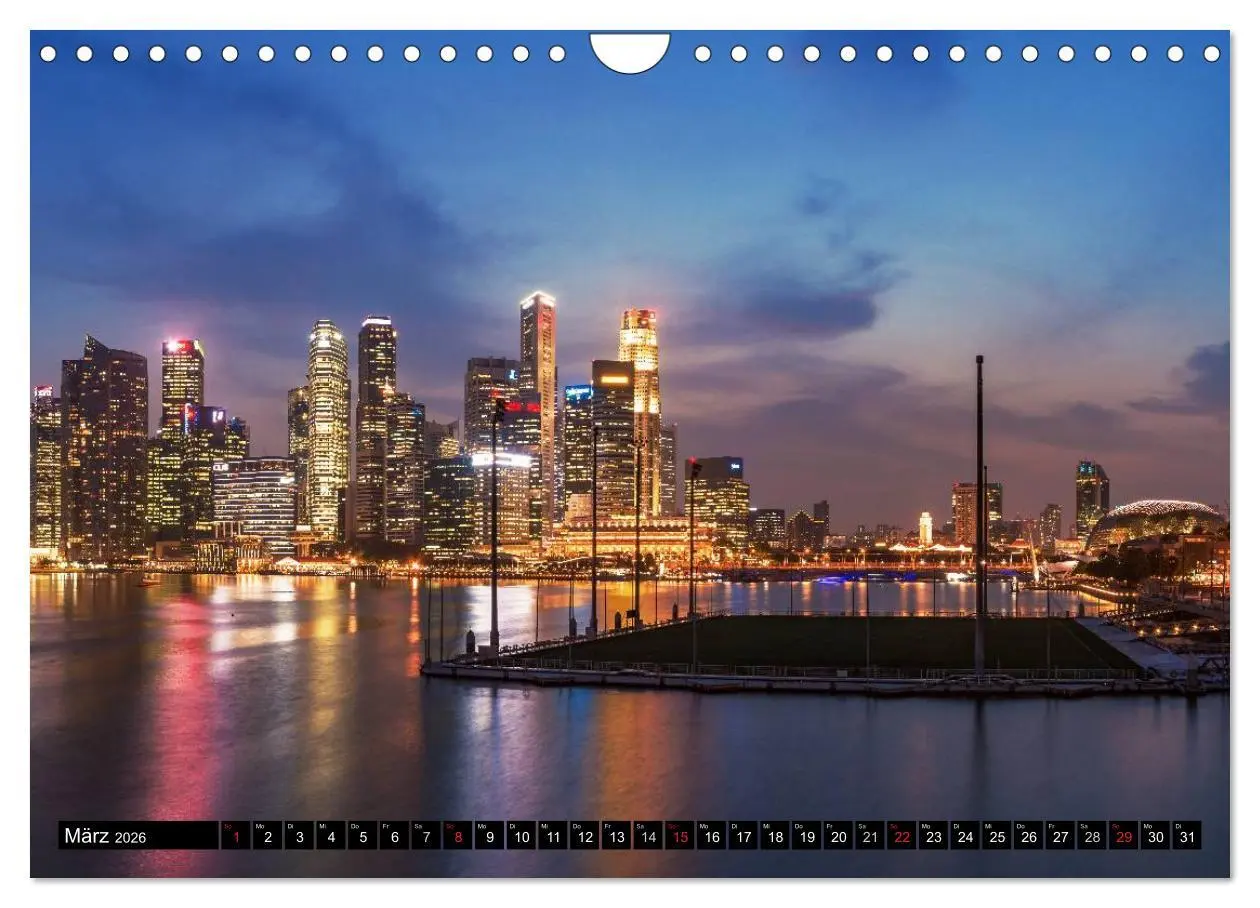 Bild: 9783516015287 | Städte Südostasiens - Singapur &amp; Kuala Lumpur (Wandkalender 2026...