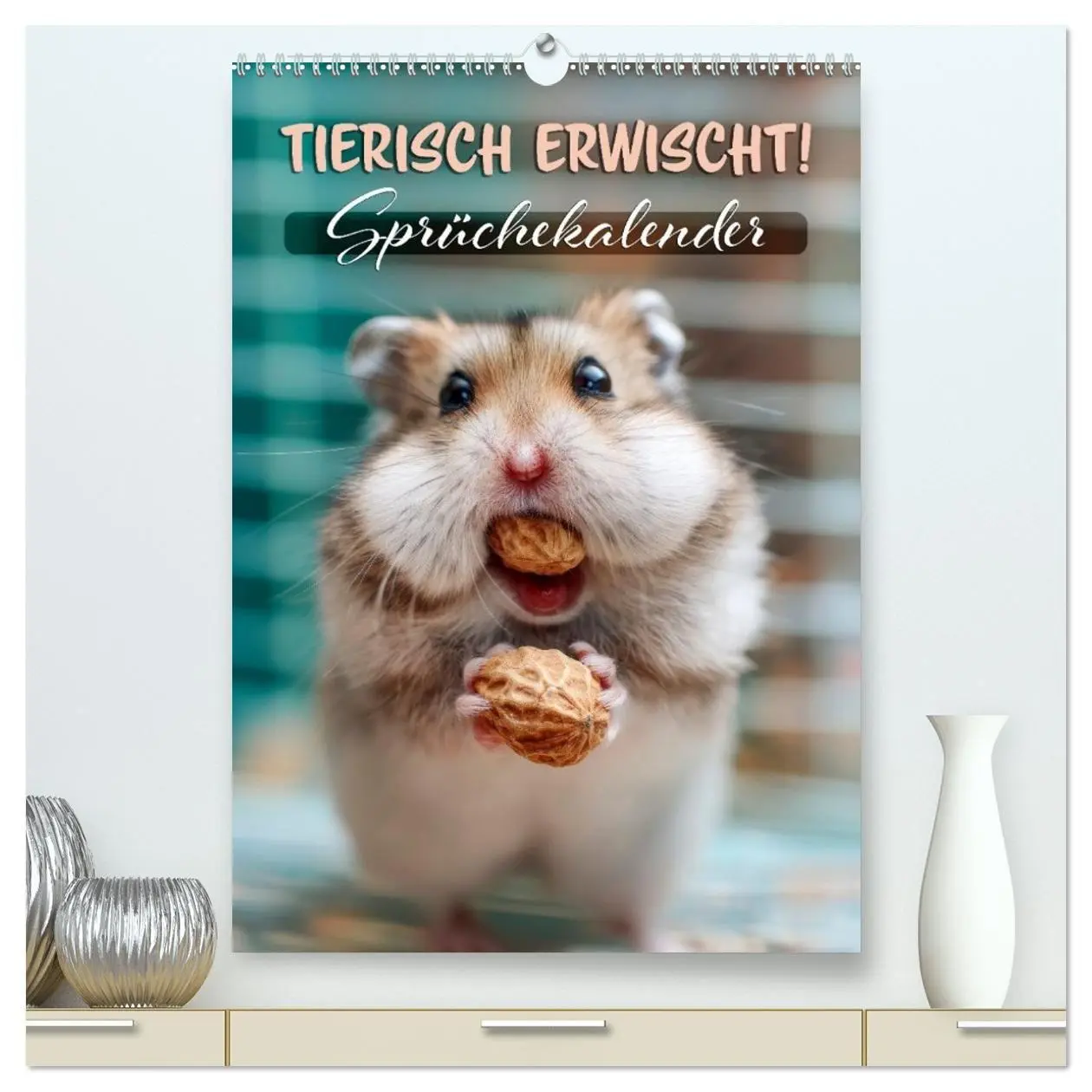 Cover: 9783516705287 | Tierisch erwischt (hochwertiger Premium Wandkalender 2026 DIN A2...