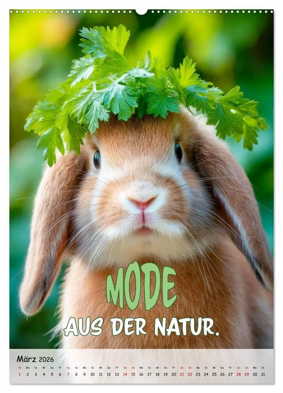 Bild: 9783516705287 | Tierisch erwischt (hochwertiger Premium Wandkalender 2026 DIN A2...