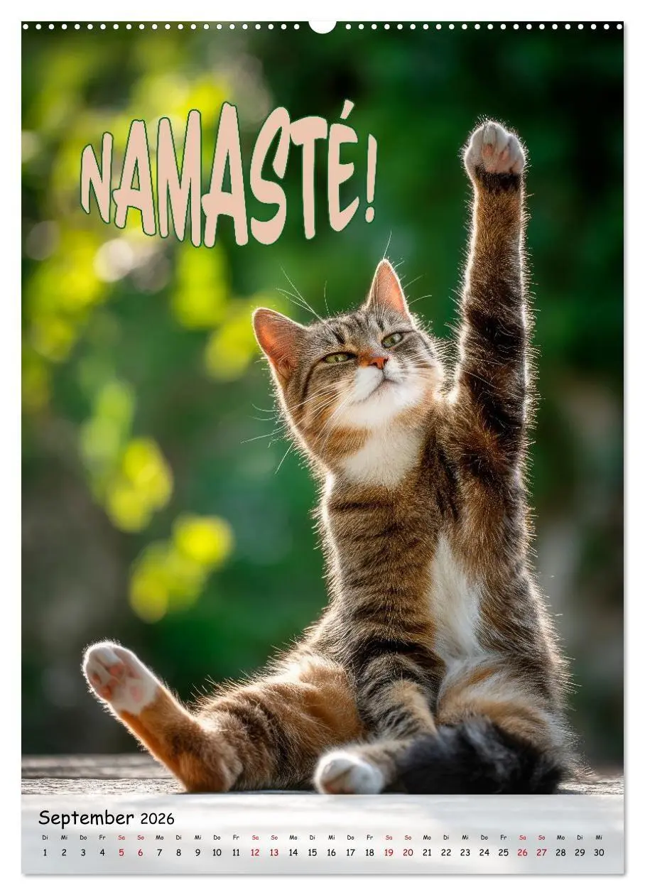 Bild: 9783516705287 | Tierisch erwischt (hochwertiger Premium Wandkalender 2026 DIN A2...