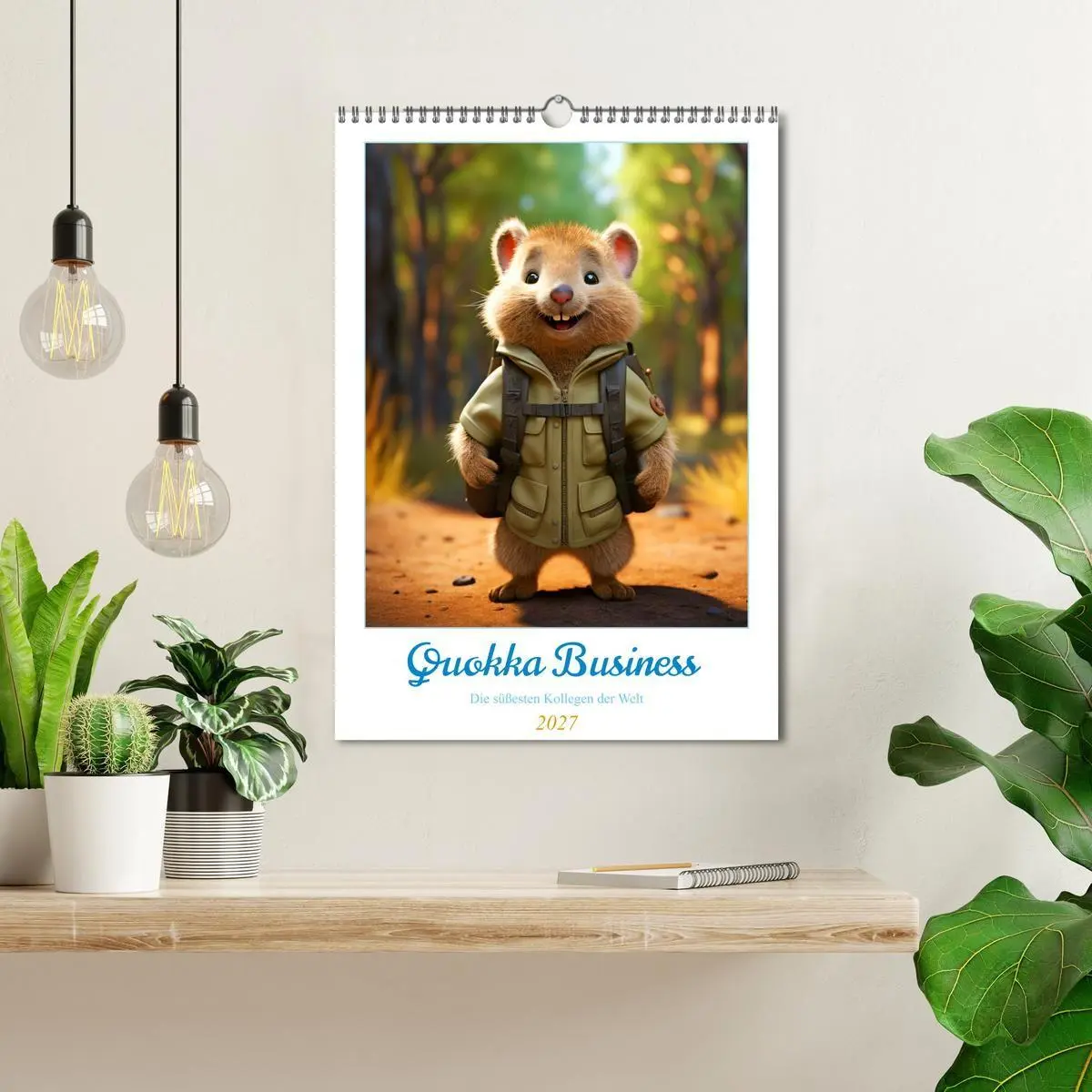 Bild: 9783569275287 | Quokka Business - Die süßesten Kollegen der Welt (Wandkalender 2027...