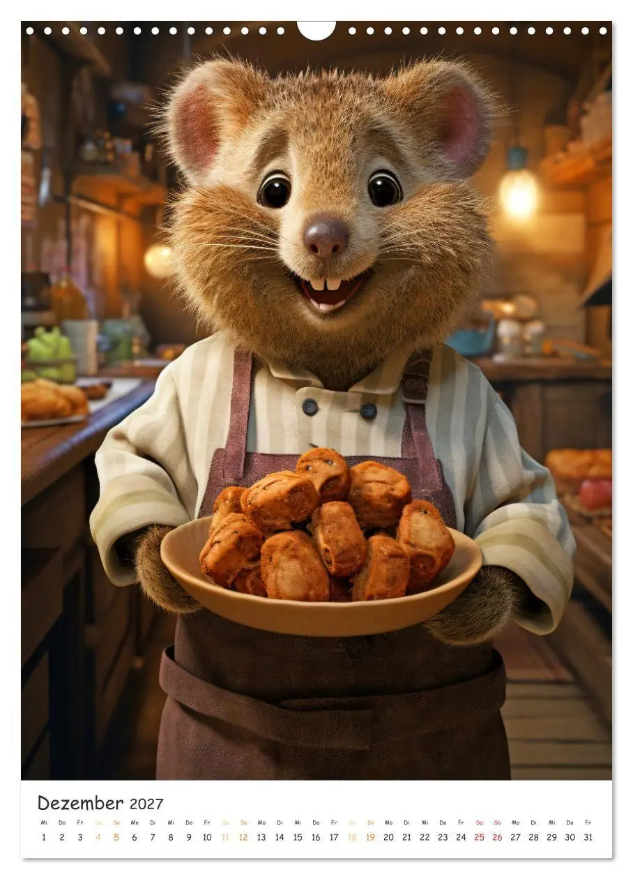 Bild: 9783569275287 | Quokka Business - Die süßesten Kollegen der Welt (Wandkalender 2027...