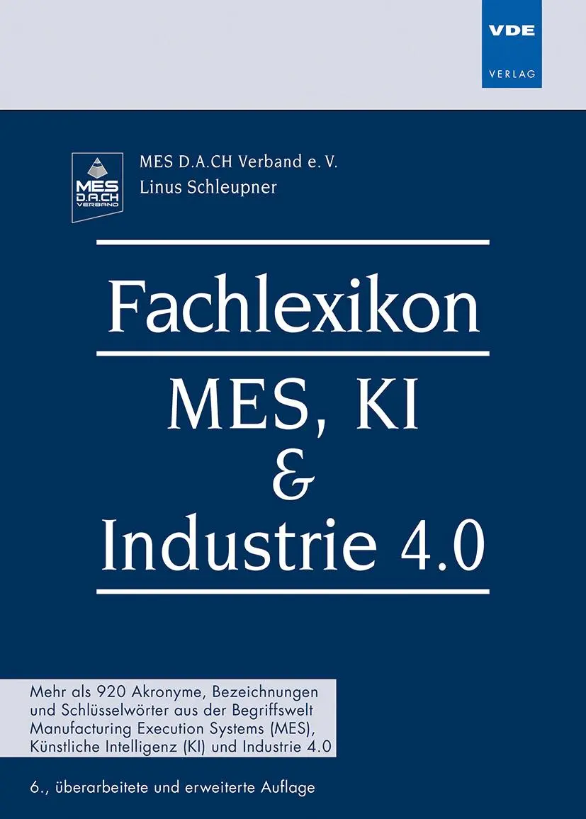 Bild: 9783800765287 | Fachlexikon MES, KI &amp; Industrie 4.0 | Linus Schleupner | Taschenbuch