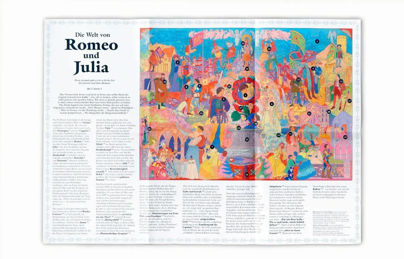 Bild: 9783962445287 | Die Welt von Romeo und Julia - Ein 1000-Teile-Puzzle | Frederik Kugler