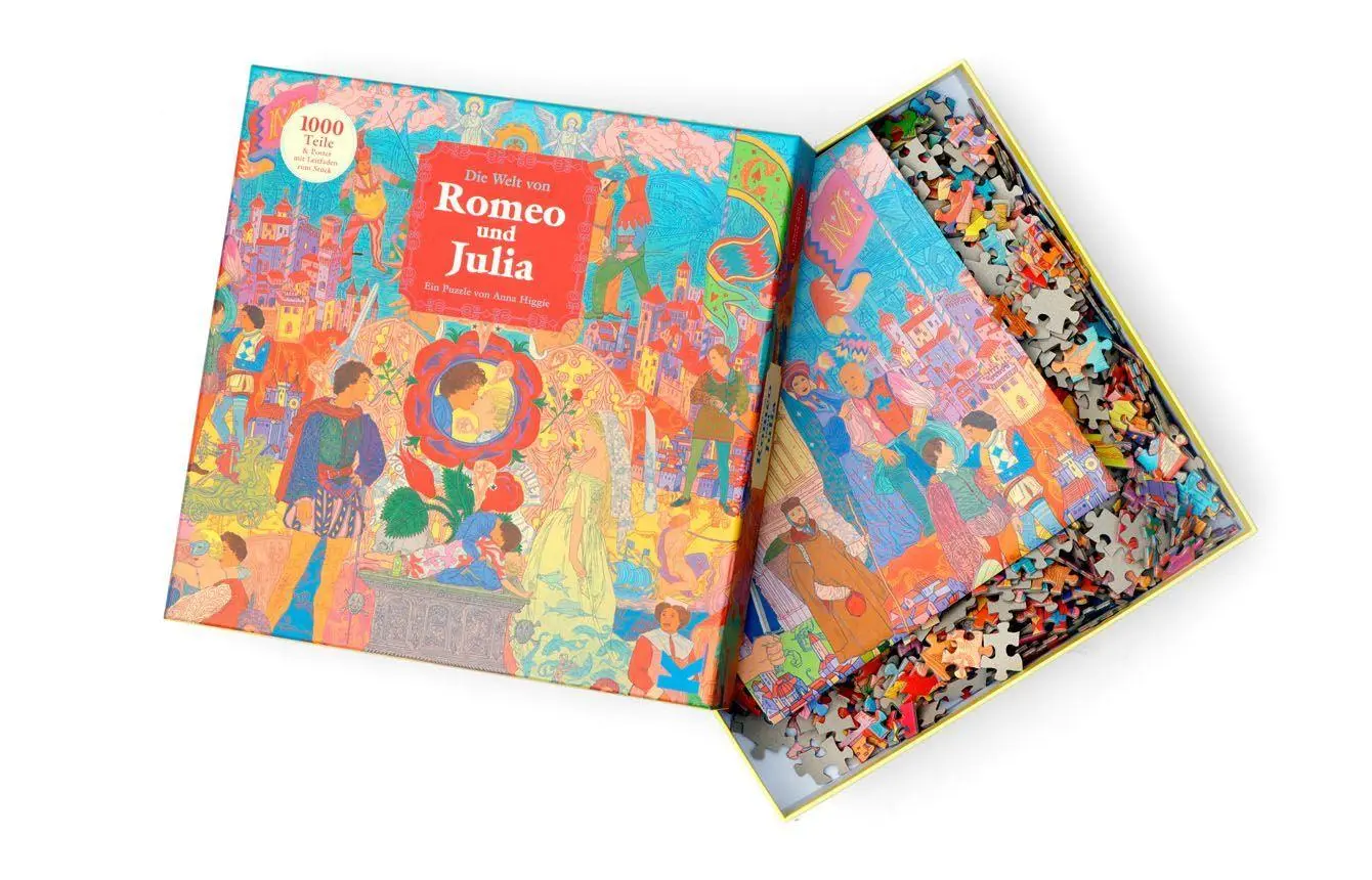 Bild: 9783962445287 | Die Welt von Romeo und Julia - Ein 1000-Teile-Puzzle | Frederik Kugler