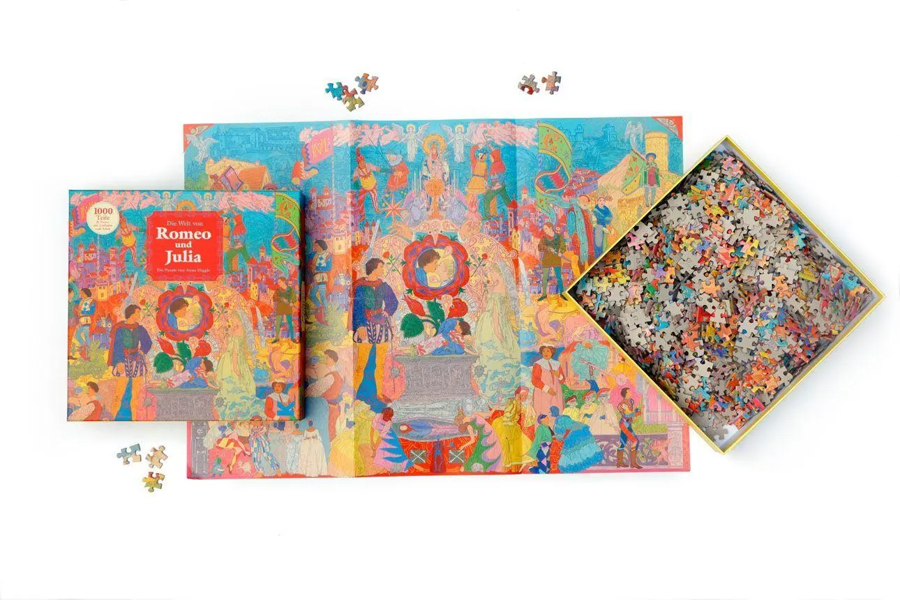 Bild: 9783962445287 | Die Welt von Romeo und Julia - Ein 1000-Teile-Puzzle | Frederik Kugler