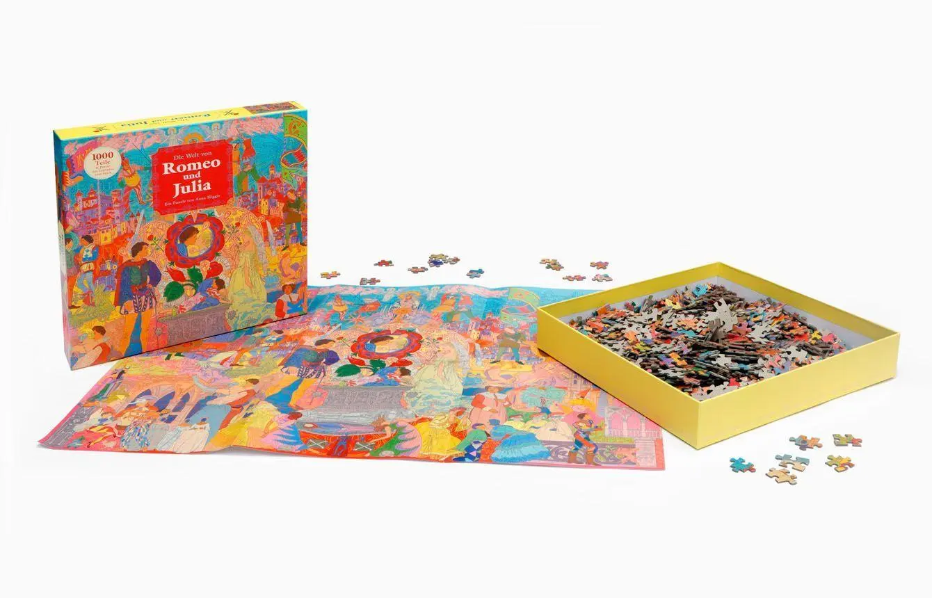 Bild: 9783962445287 | Die Welt von Romeo und Julia - Ein 1000-Teile-Puzzle | Frederik Kugler