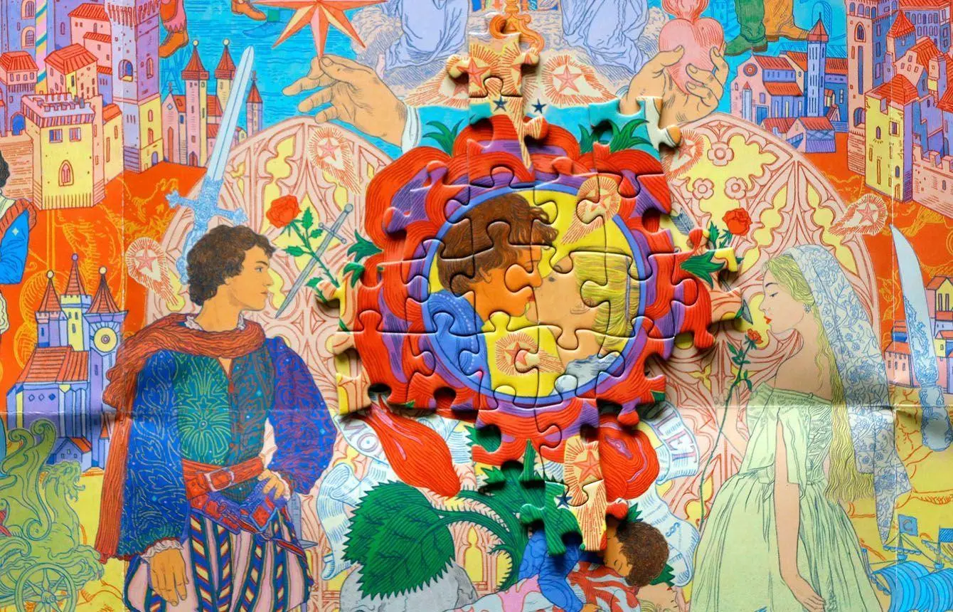 Bild: 9783962445287 | Die Welt von Romeo und Julia - Ein 1000-Teile-Puzzle | Frederik Kugler