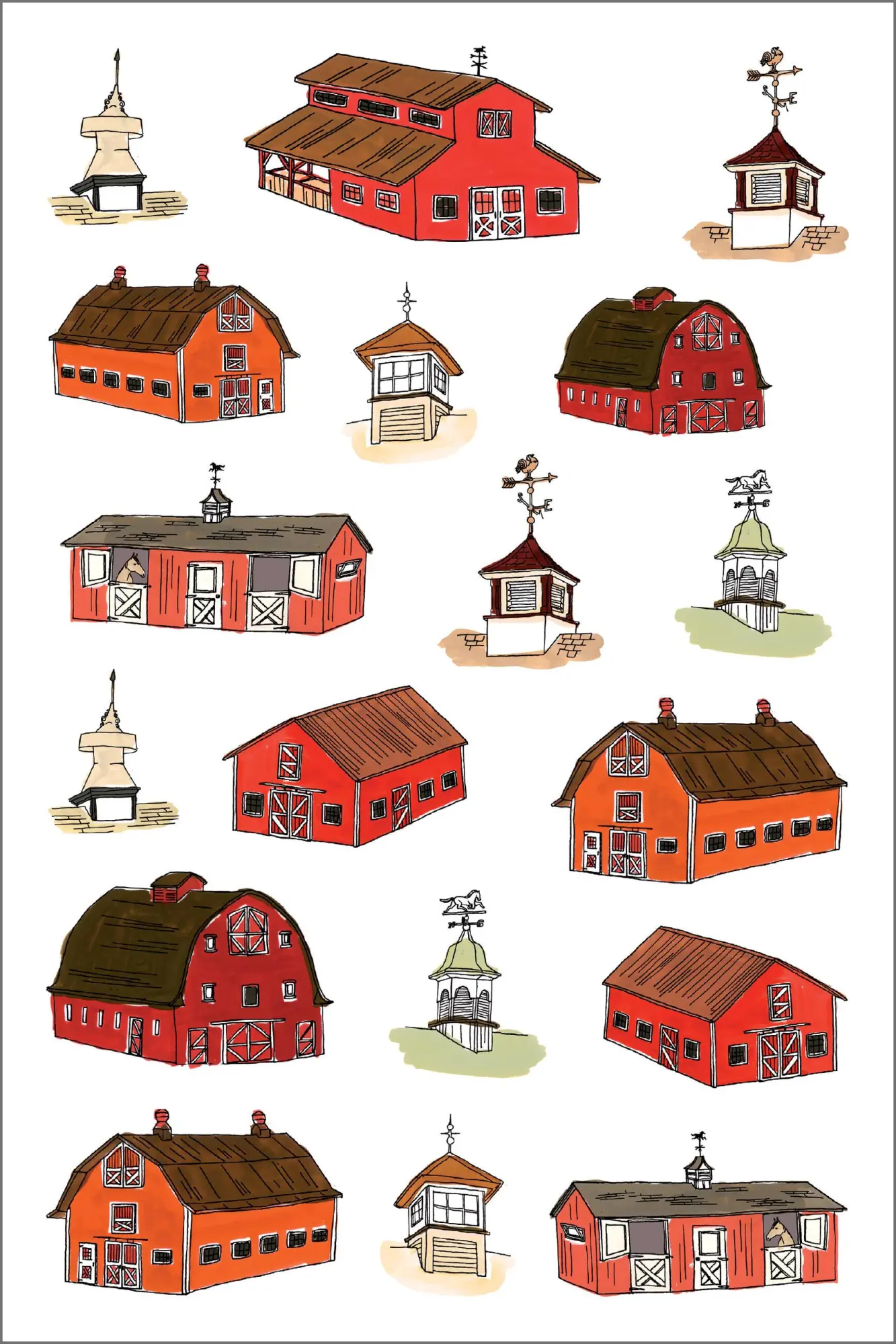 Bild: 9781635865387 | Farm Anatomy Sticker Book | Julia Rothman | Taschenbuch | Englisch