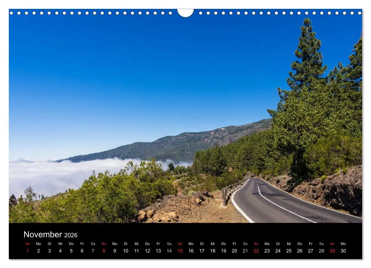 Bild: 9783516175387 | Teneriffa (Wandkalender 2026 DIN A3 quer), CALVENDO Monatskalender