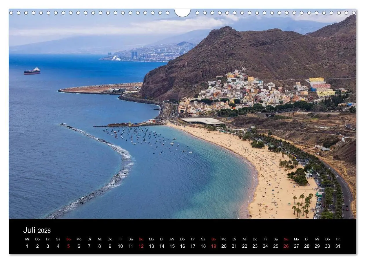 Bild: 9783516175387 | Teneriffa (Wandkalender 2026 DIN A3 quer), CALVENDO Monatskalender