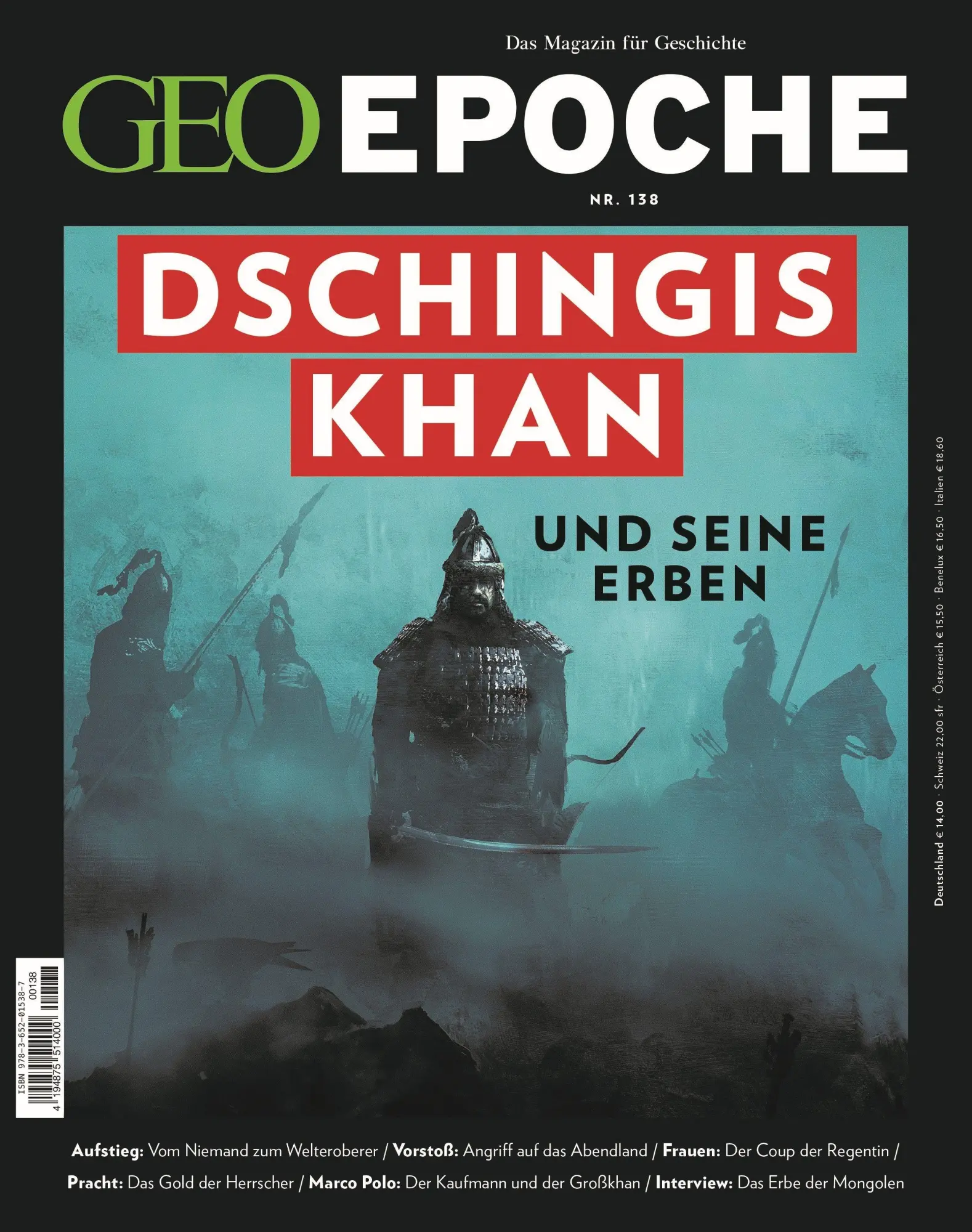 GEO Epoche 138/2026 - Dschingis Khan und seine Erben