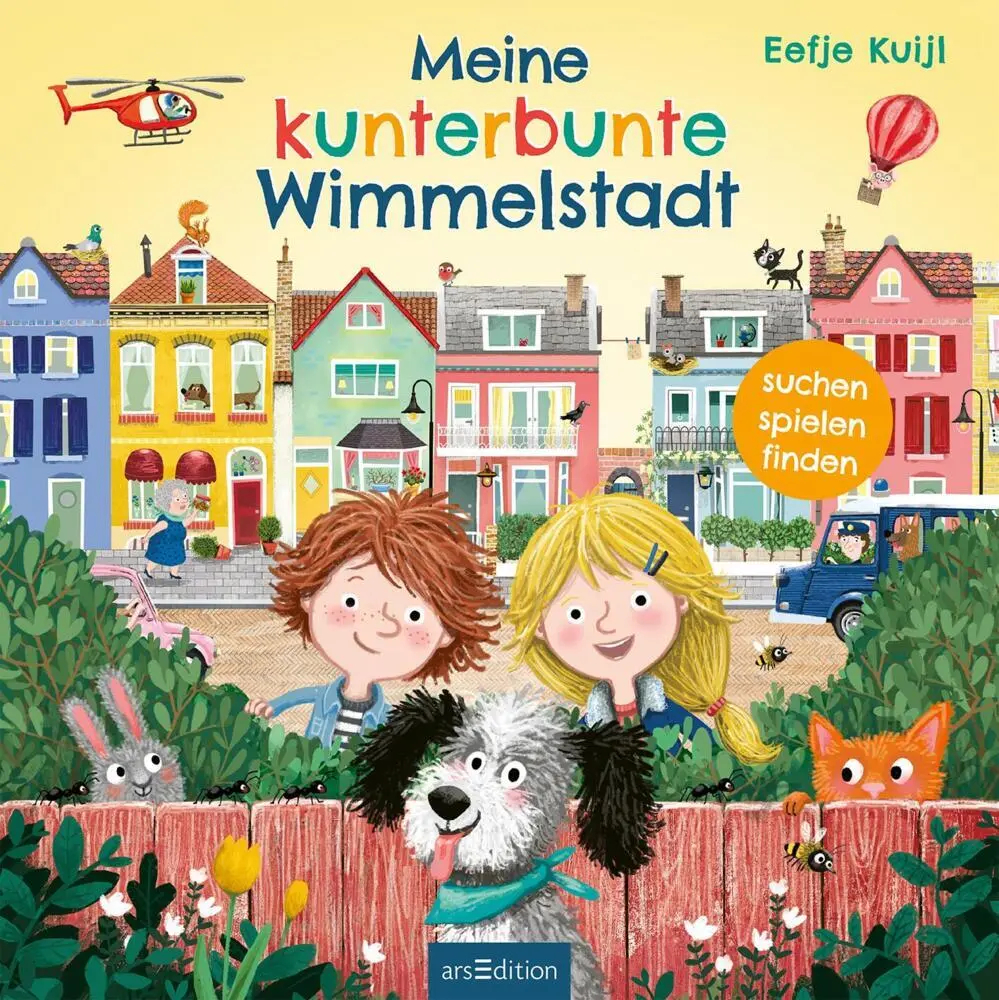 Bild: 9783845855387 | Meine kunterbunte Wimmelstadt | Eefje Kuijl | Buch | Pappebuch | 18 S.