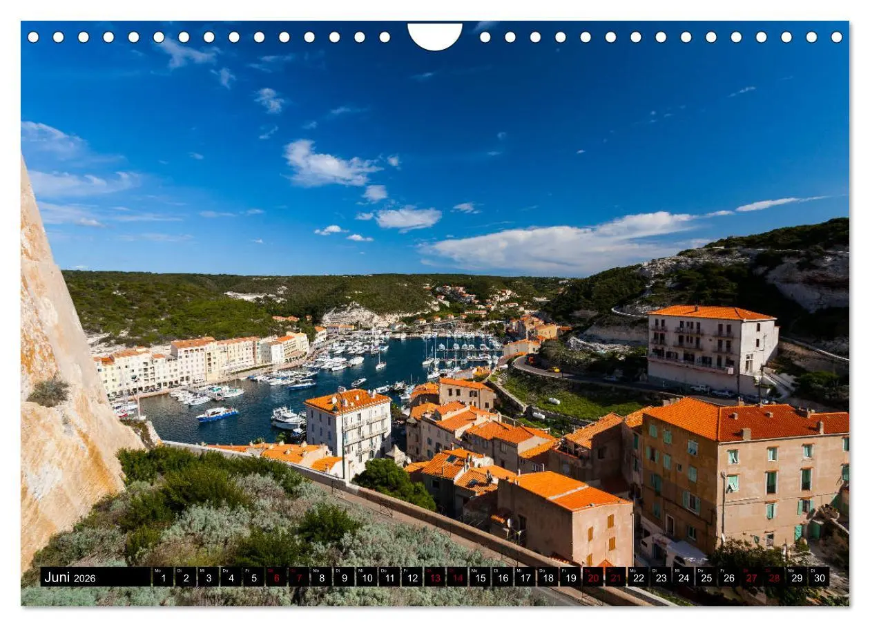 Bild: 9783457905487 | Bonifacio. Korsika (Wandkalender 2026 DIN A4 quer), CALVENDO...