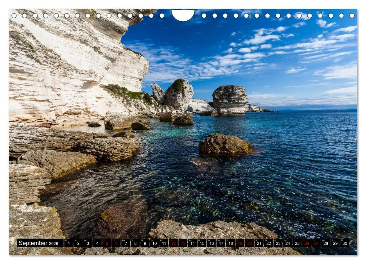 Bild: 9783457905487 | Bonifacio. Korsika (Wandkalender 2026 DIN A4 quer), CALVENDO...