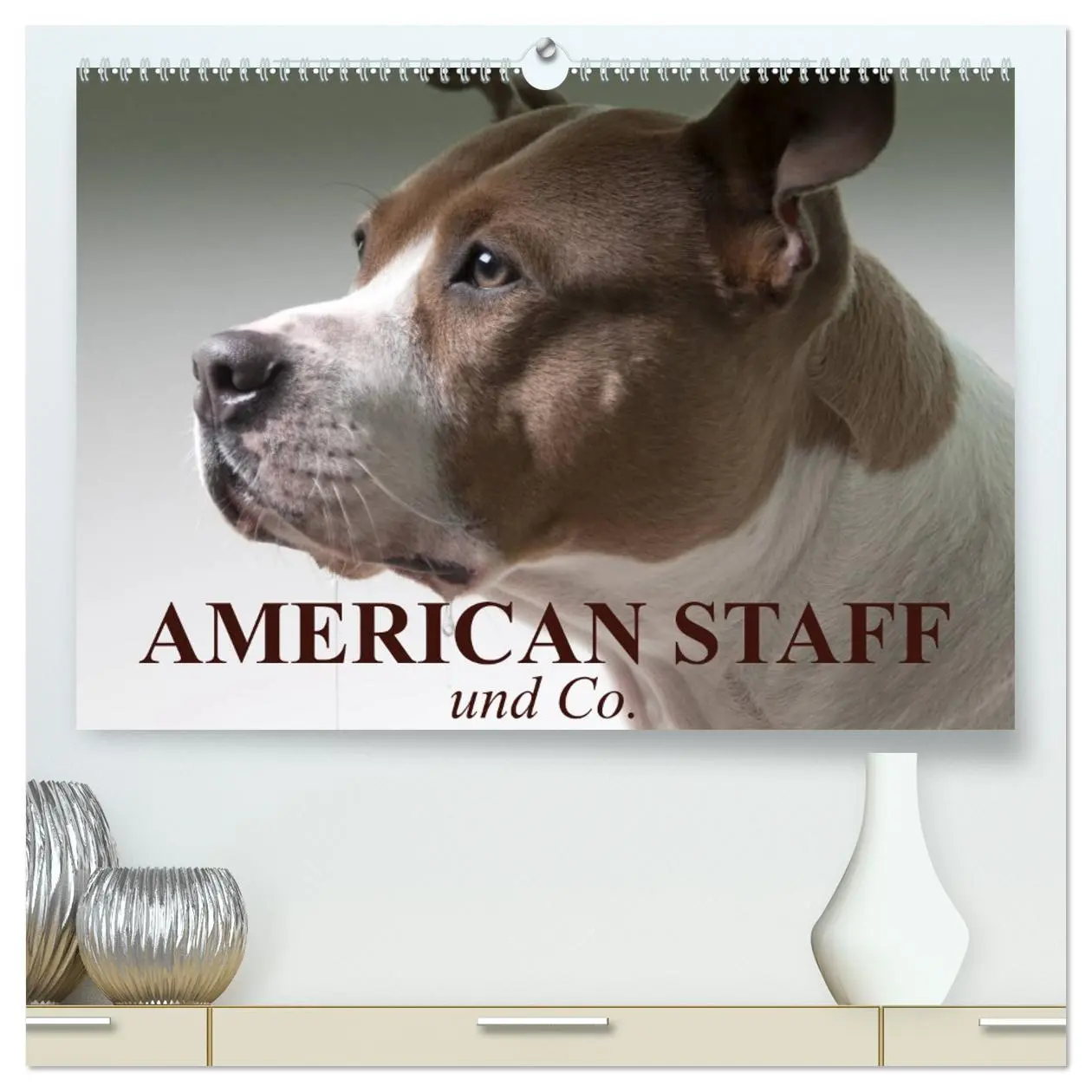 Cover: 9783516095487 | American Staff und Co. (hochwertiger Premium Wandkalender 2026 DIN...