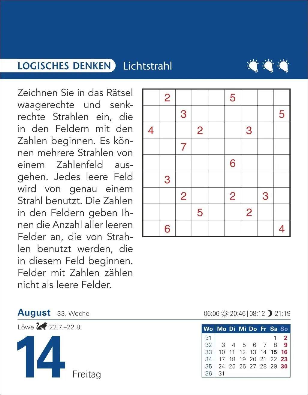 Bild: 9783840035487 | Brain Jogging Tagesabreißkalender 2026 - Gedächtnis, Konzentration,...