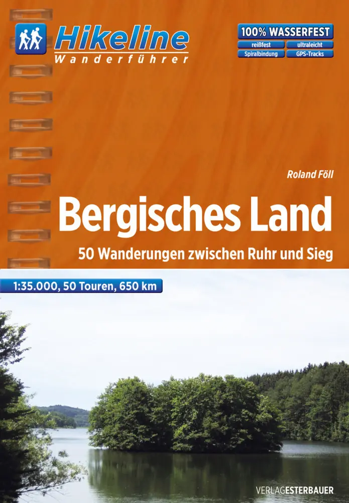 Cover: 9783850005487 | Hikeline Wanderführer Bergisches Land | Roland Föll | Taschenbuch
