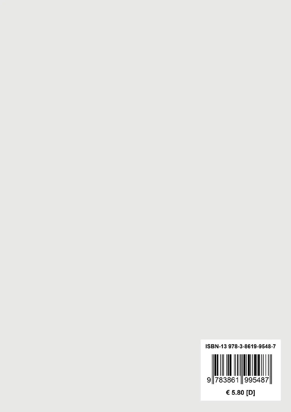 Rückseite: 9783861995487 | Grundsätze der Philosophie der Zukunft | und andere Schriften | Buch