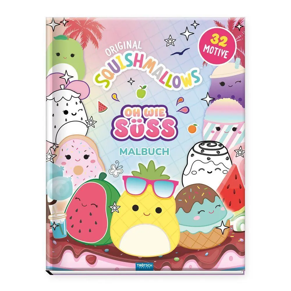 Cover: 9783988025487 | TRÖTSCH - Malbuch Original Squishmallows Oh wie süss Malbuch Ab 3...