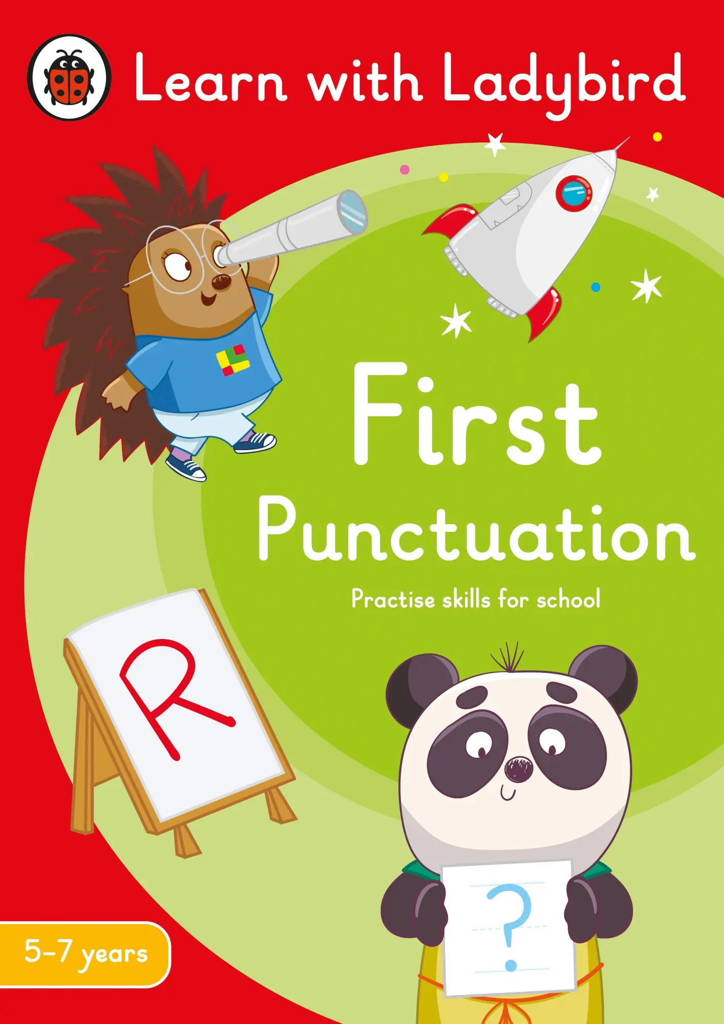 Cover: 9780241515587 | First Punctuation: A Learn with Ladybird Activity Book 5-7 years