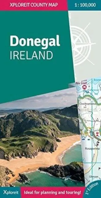 Cover: 9780955265587 | Donegal Ireland | Xploreit County Map | Mike Meagher (u. a.) | 2018