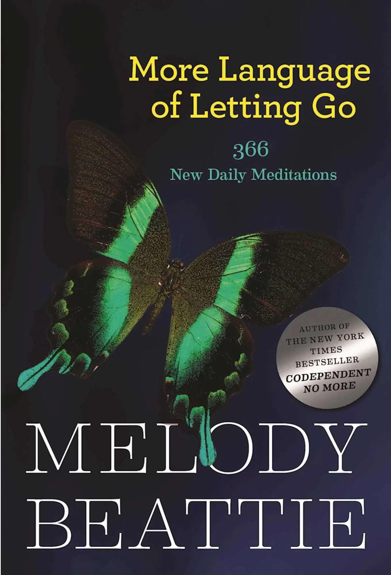 Cover: 9781568385587 | More Language of Letting Go | 366 New Meditations by Melody Beattie