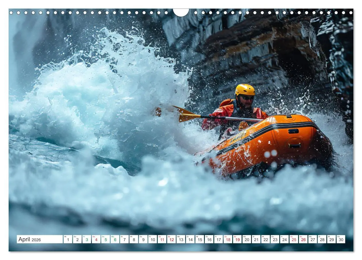 Bild: 9783457375587 | Action pur - atemberaubende Hobbys (Wandkalender 2026 DIN A3 quer),...