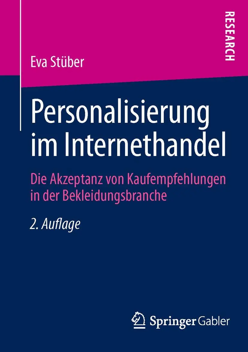 Cover: 9783834945587 | Personalisierung im Internethandel | Eva Stüber | Taschenbuch | xxiii