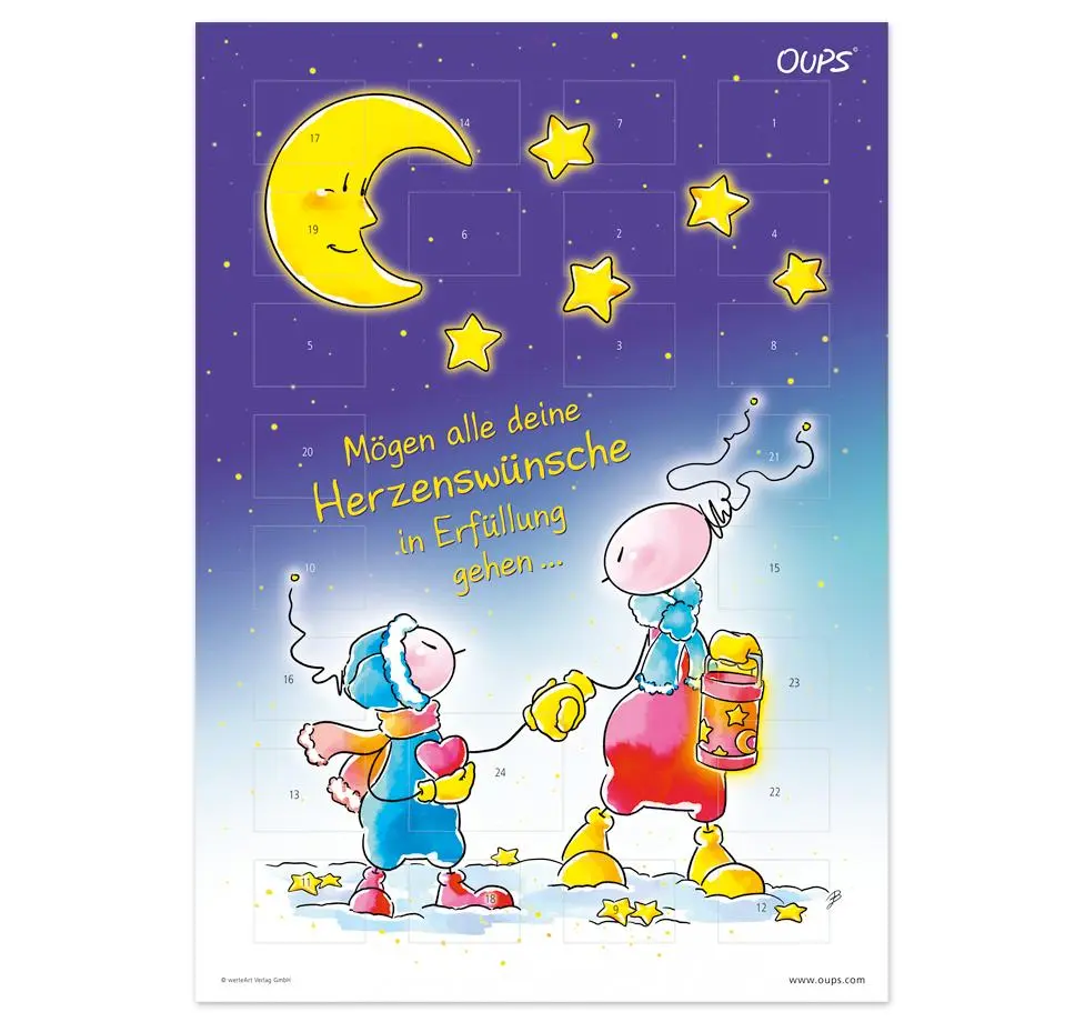 Cover: 9783903175587 | Oups Adventkalender | Kurt Hörtenhuber | Kalender | 1 S. | Deutsch